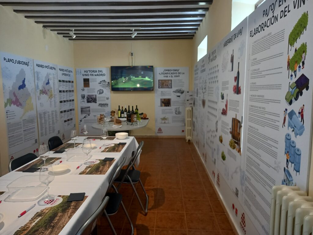 Exposición itinerante de la viña y el vino