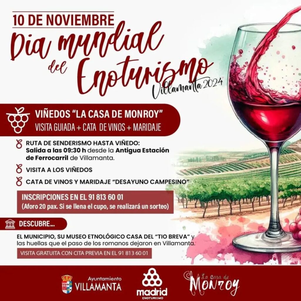 Día Mundial del Enoturismo en Villamanta