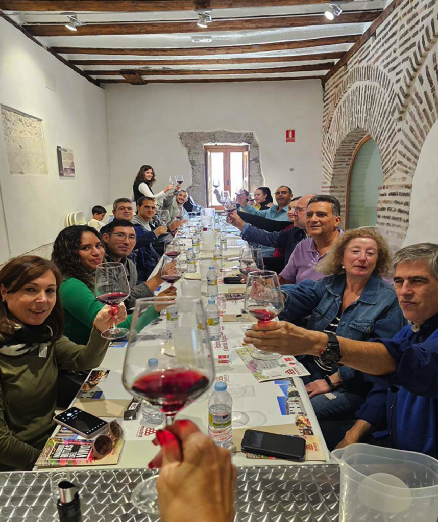 Cata de Pasión por el vino de Madrid en Villarejo de Salvanés