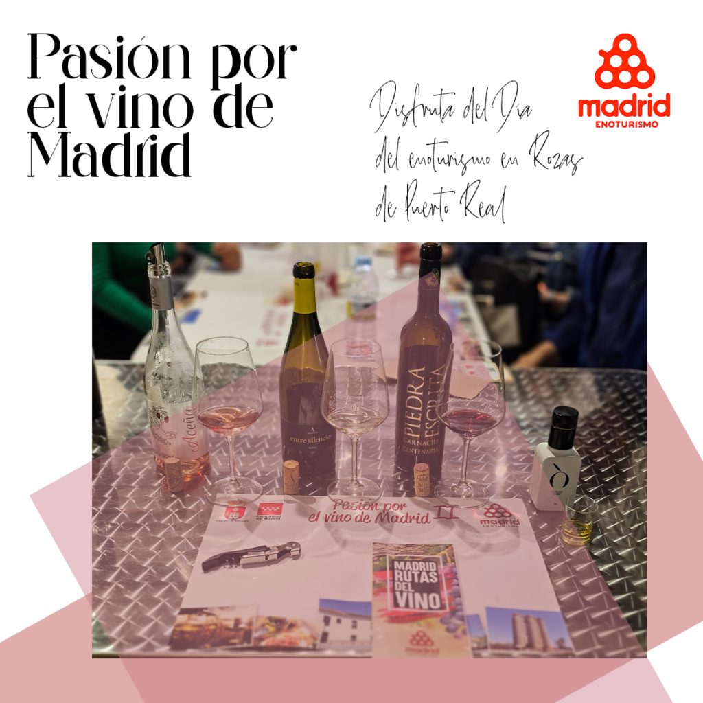 Cata de Pasión por el vino de Madrid en Rozas de Puerto Real